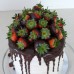  Strawberry Divine 4 Storey Cake  (D, V, 4L)